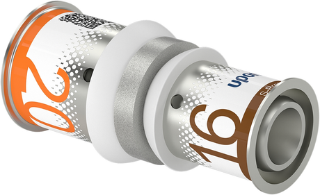 Uponor S-Press Plus - pers koppeling - verlopend