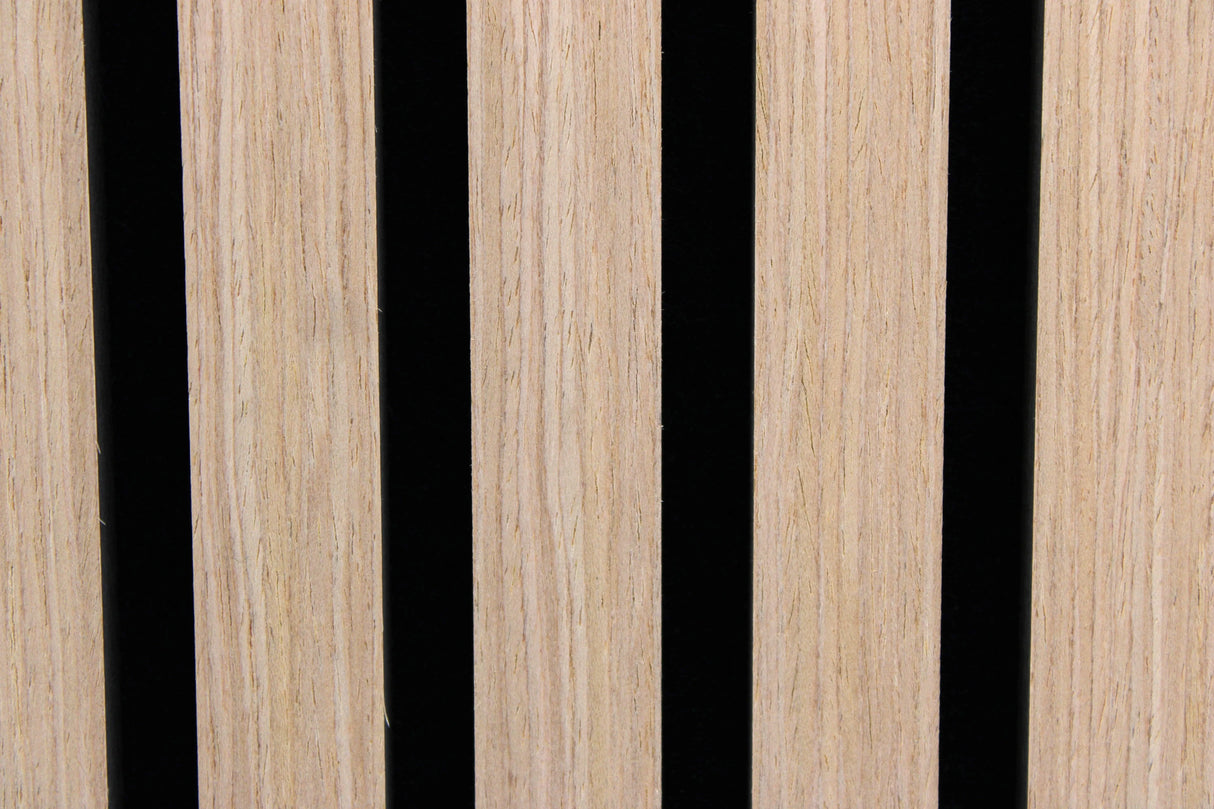 Akoestische Wandpaneel - Beige eiken - Beige Oak - 260 cm x 60 cm