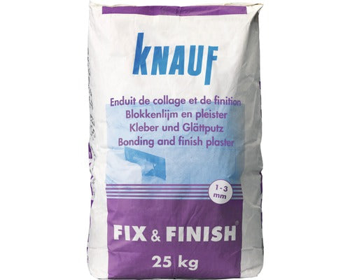 Knauf - Thin plaster - Fix and Finish