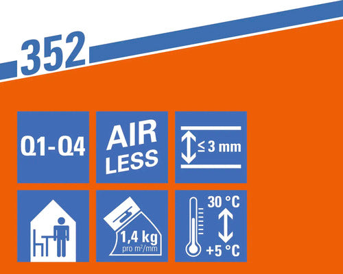 MODULAN Fill+Finish 352 18kg Plaster paste