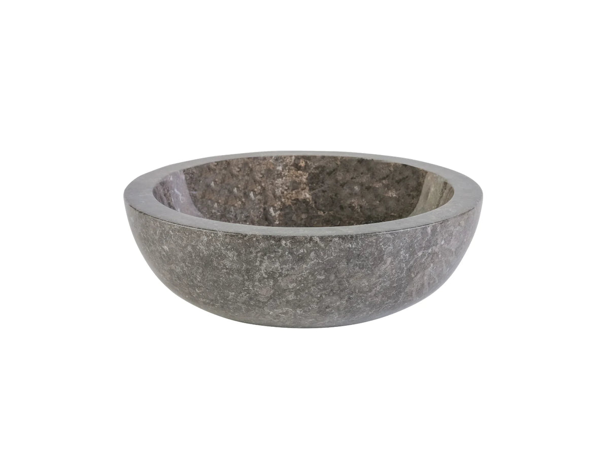 Natuurstenen Waskom Volledig Gepolijst Marmer 35 x 12 cm Crème, Grijs of Zwart - foto 2