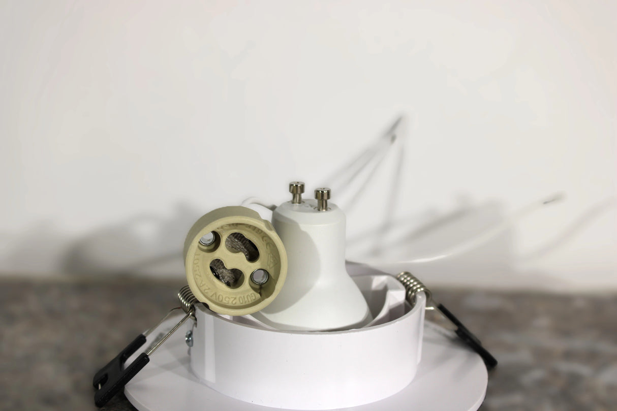 GU10 LED Lampje met Fitting – 4000K & 6000K – 6W