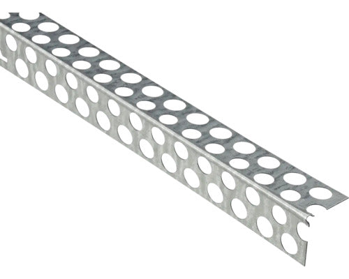 Hoekprofiel / stucprofiel verzinkt staal voor pleisterlaagdikte 3 mm, 2600 mm