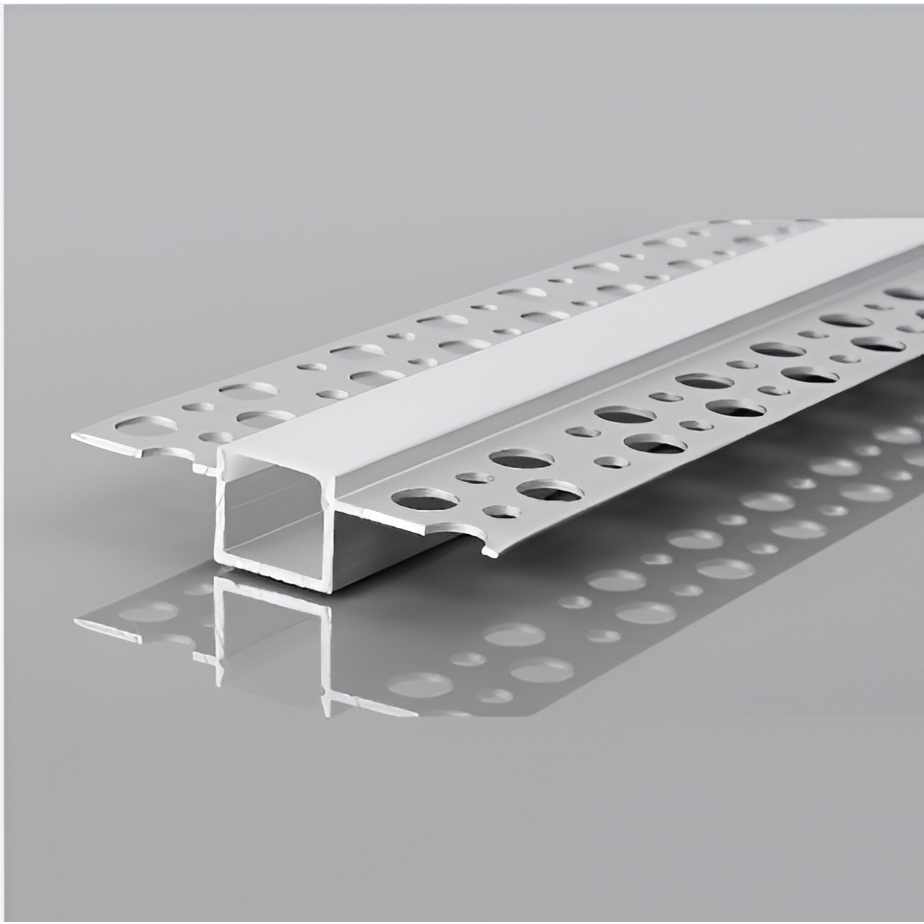 LED Strip Stucprofiel – Naadloos Inbouw – 2 Meter – Aluminium (55mm breed)