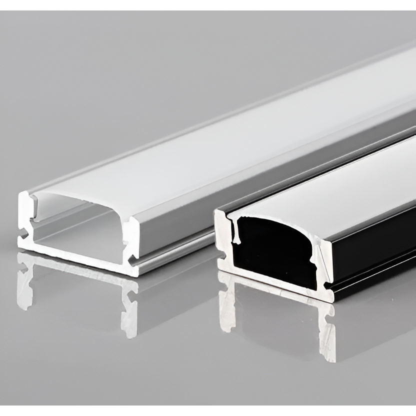 Aluminium LED Strip Profiel S1 – Surface - Opbouw – 2 Meter – 17mm Breed