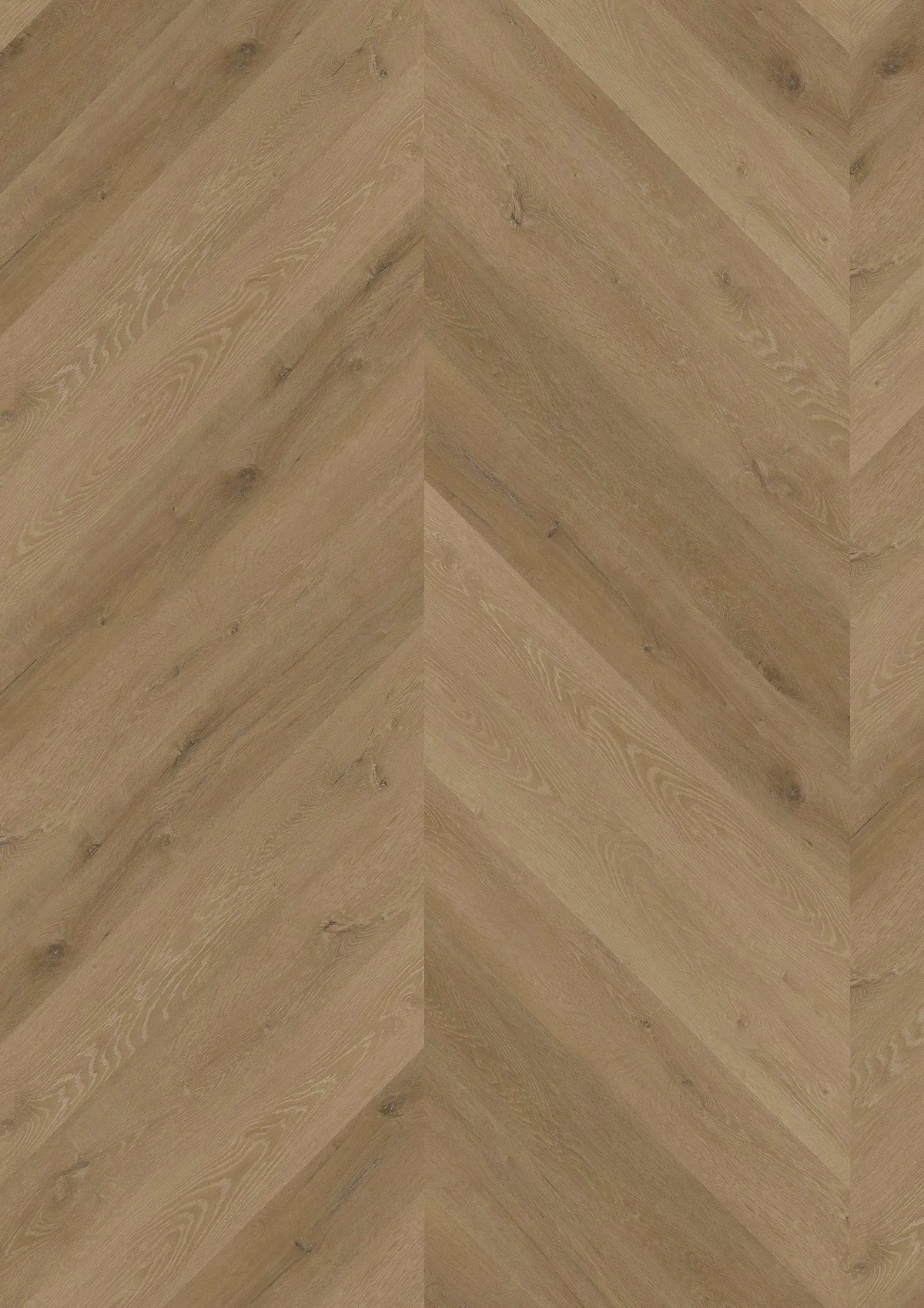 Oneflor Prestige Oak Light Amber plak PVC stroken in Hongaarse punt legpatroon