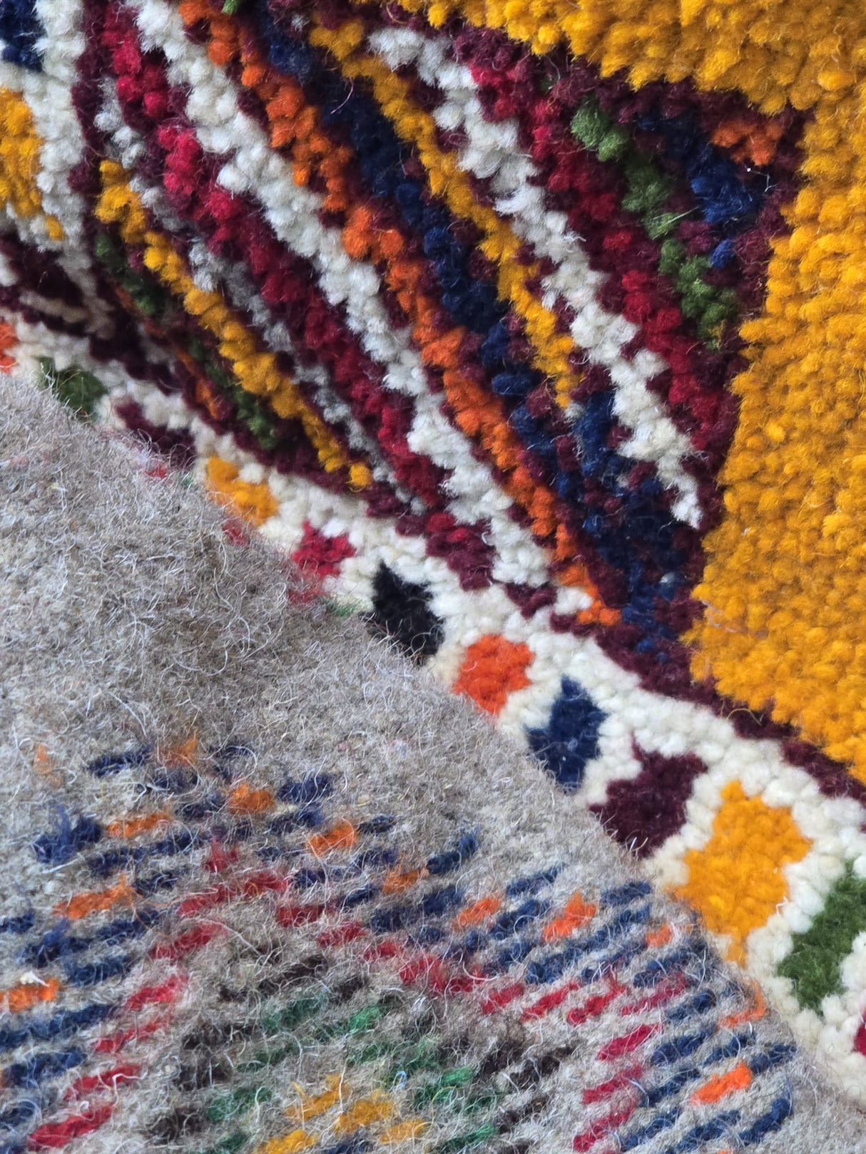 Marokkaans handgemaakt tapijt 72x108cm – Authentiek & Uniek