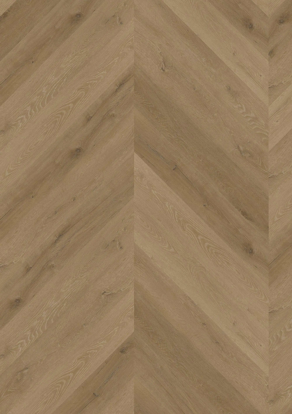 Oneflor Prestige Oak Light Amber plak PVC stroken in Hongaarse punt legpatroon