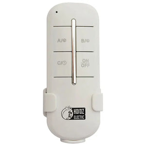 Horoz Electric - 1‑Kanaals RF Schakelaar met Afstandsbediening – Wit