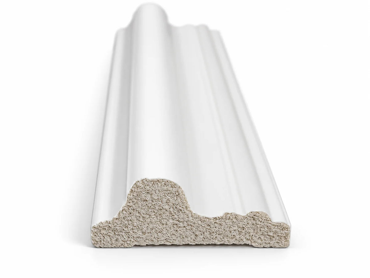 DEK 4020 - Wandsierlijst – 240 × 4 × 2 cm – Overschilderbaar