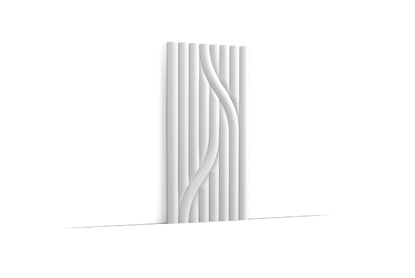 3D Wandpaneel - W213 Hill Trace - 200x25 x1,6 cm