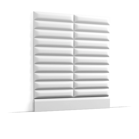 3D Wandpaneel - W217 Pillow - 200 x 25 x 2,3 cm