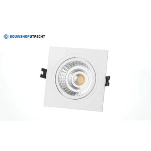 Bouwshop Utrecht - Dimmable recessed spotlight - Tiltable - Bulb of your choice - White