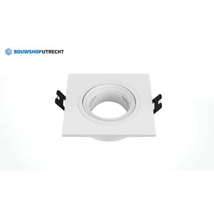 Bouwshop Utrecht - Dimmable recessed spotlight - Tiltable - Bulb of your choice - White