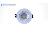 Bouwshop Utrecht - Dimmable Recessed Spotlight White - Tiltable - bulb of your choice - White