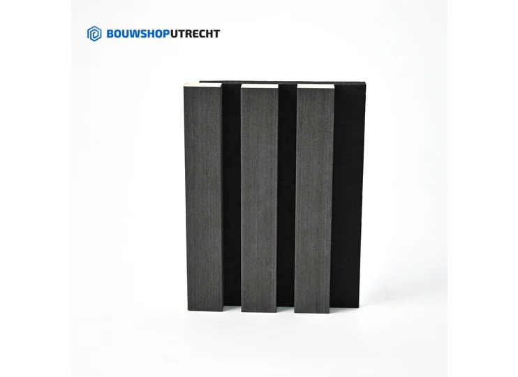 Akoestische Wandpaneel - Grijs/Zwart - 280 cm x 60 cm
