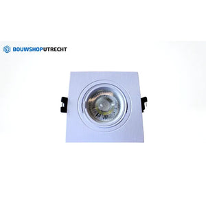 Bouwshop Utrecht - Dimmable recessed spotlight - Tiltable - Bulb of your choice - White