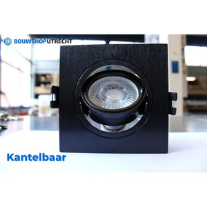 Bouwshop Utrecht - Dimmable recessed spotlight - Tiltable - Bulb of your choice - Black