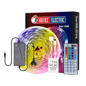 Horoz Electric - Victory RGB LED Strip 5 m – Kleuren LEDstrip – Dimbaar – Binnengebruik (IP20)