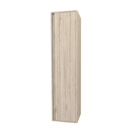 ALONI Sally kolomkast in licht hout, beschikbaar in twee afmetingen voor een moderne en natuurlijke badkamer.
