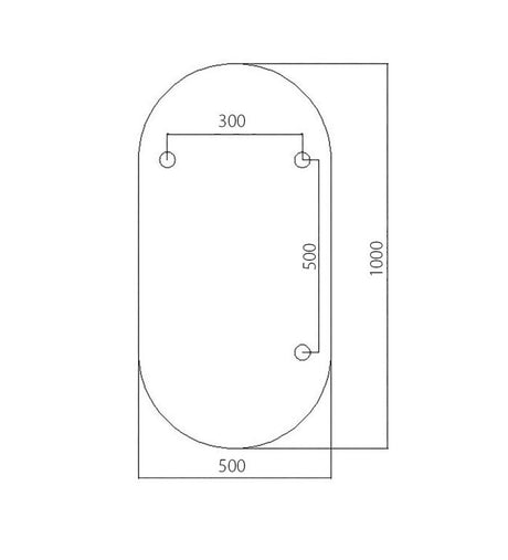 LED Mirror with Heating - Brushed Stainless Steel - Stylish &amp; Condensation-Free