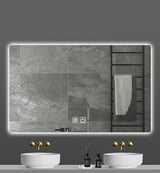 Queen LED-Spiegel 100x60 cm – Condensvrij & Touch-bediening