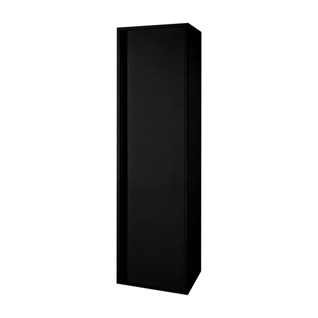 ALONI Sally kolomkast in mat zwart, modern en strak design voor in de badkamer.