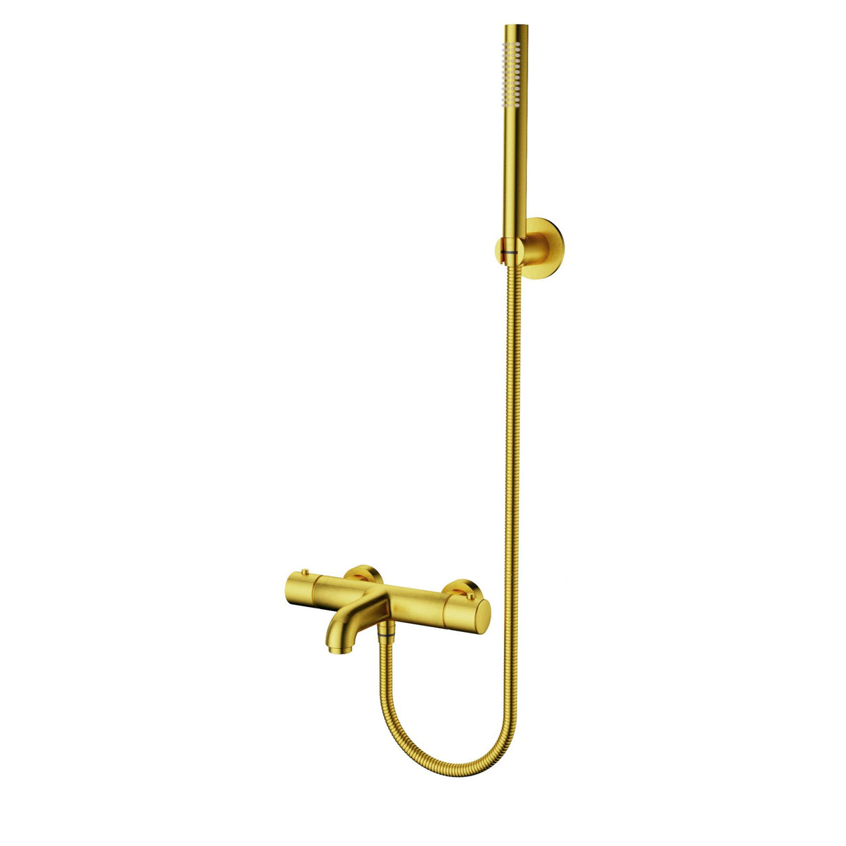 Aloni  Thermostatische Bad/Douchekraan - Geborsteld Goud | Luxe