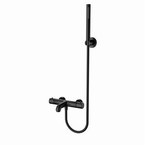 Thermostatic Bath/Shower Mixer – Matt Black | Luxury