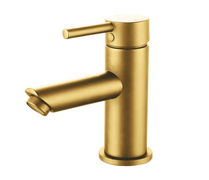 Basin Mixer Tap – Brushed Gold, Gunmetal Grey & Matt Black