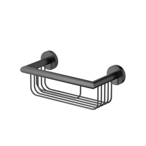 Duschablage 30 cm – Mattschwarz, Chrom, Gunmetal Grau oder Gebürstetes Gold