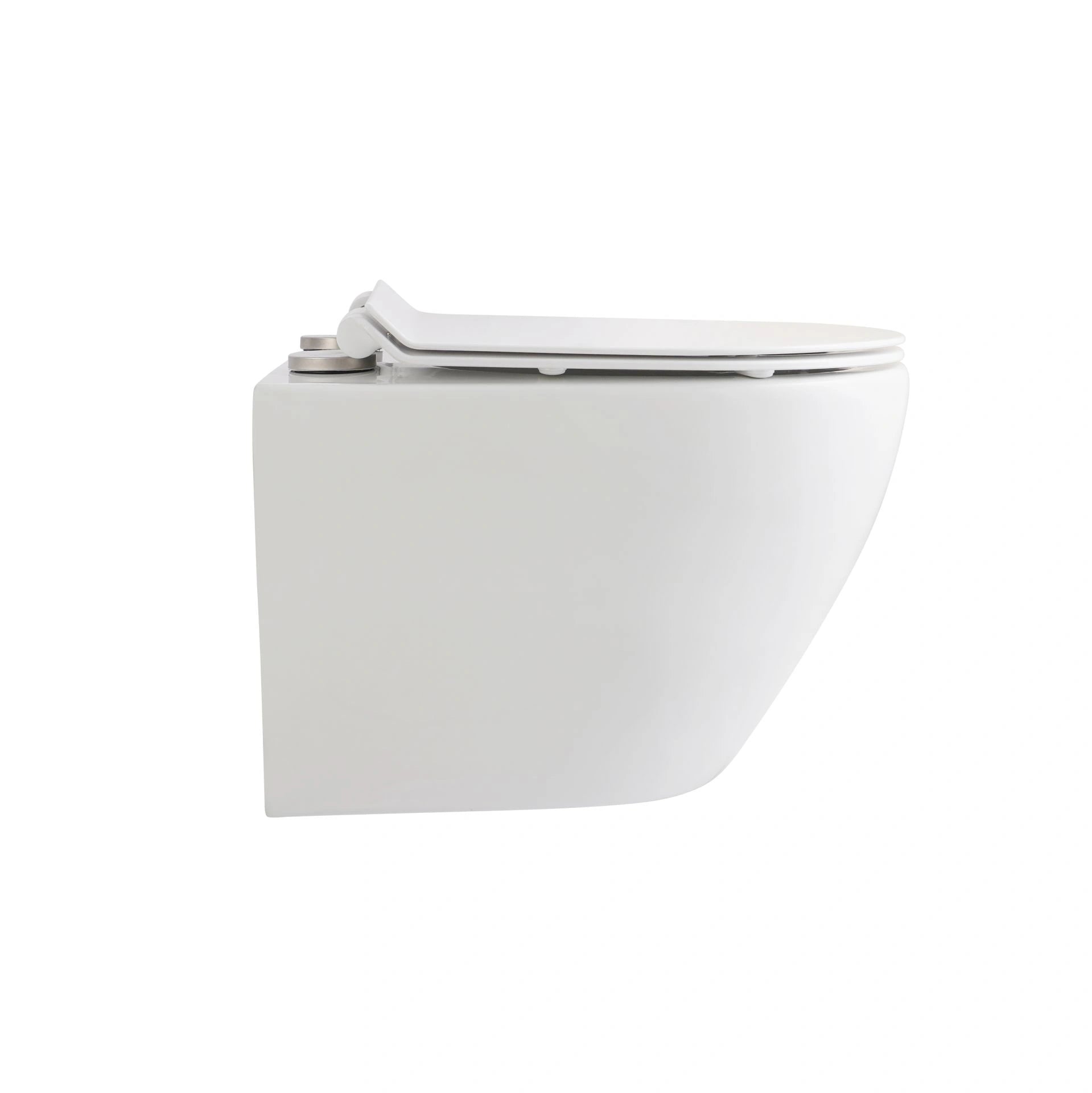 Complete Creavit toiletset met compact randloos Aloni toilet en wit Spa bedieningspaneel.