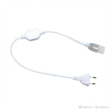 Aansluitset voor 230V LED Strip - IP65 Waterdicht - Inclusief Connector & Clips