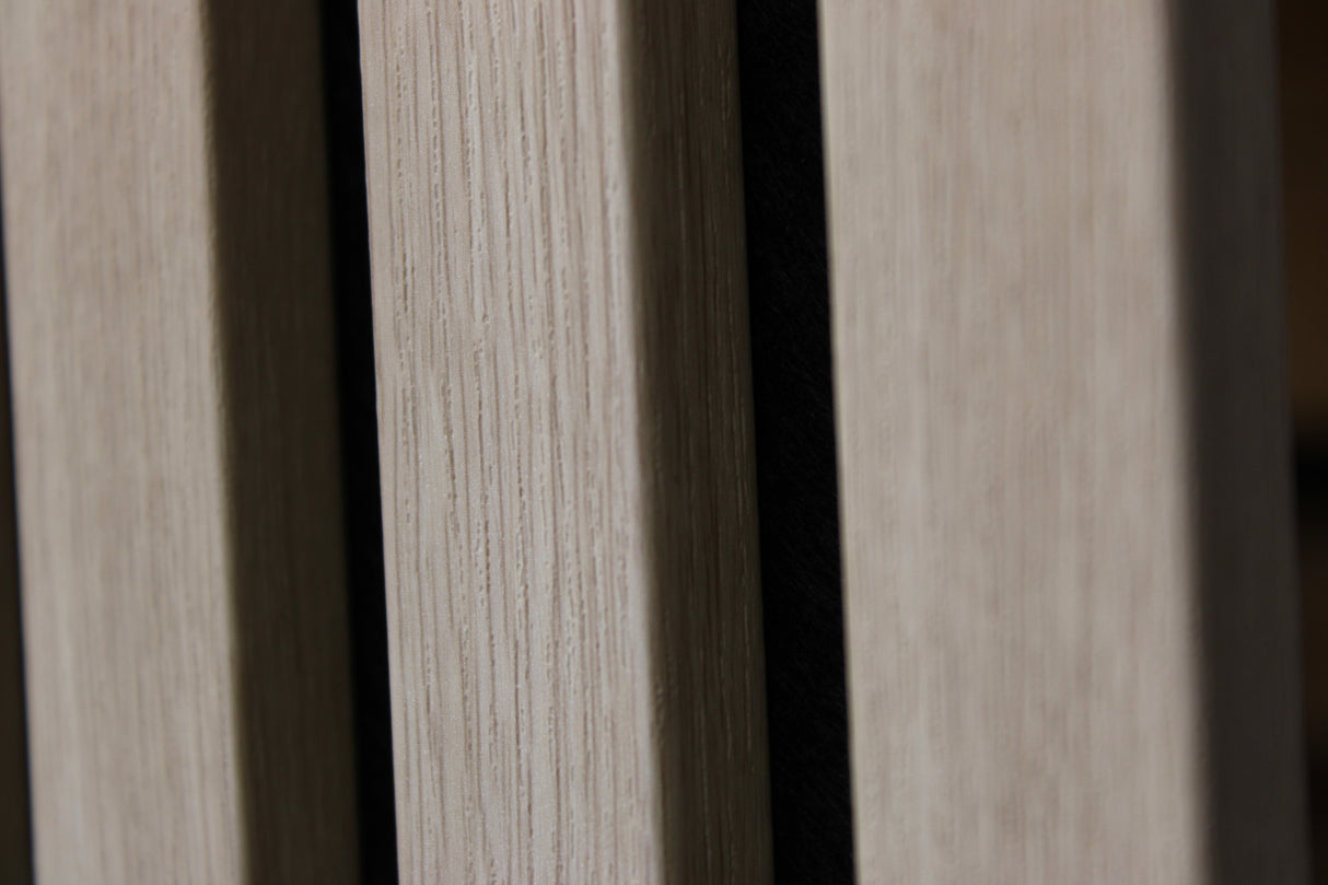 Acoustic Wall Panel - White Oak - 280 cm x 60 cm