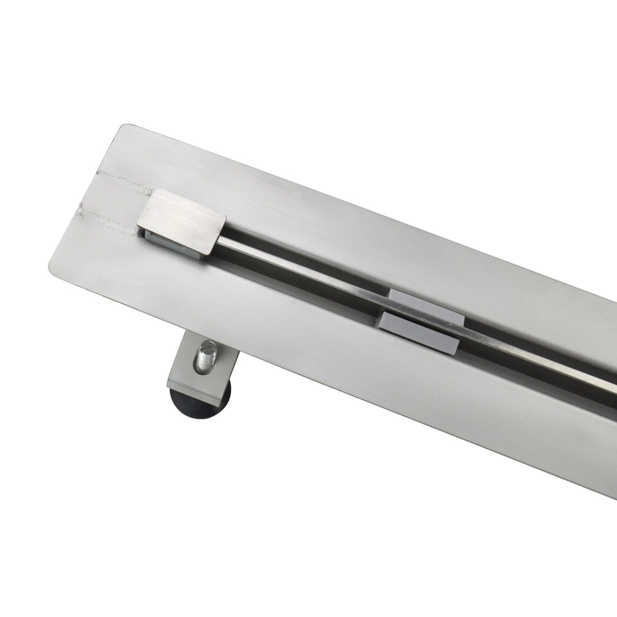 Easy Drain - Compact 30 - Stainless steel shower channel - with stainless steel slot grate 
