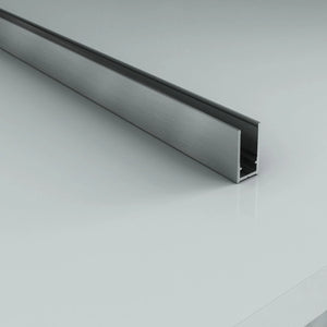 Muurprofiel 200 cm - Voor Douchewand – Grijs