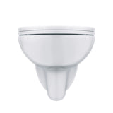 Comfort Line - Corto Wall-mounted toilet Combipack without flushing rim - White