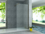 Wall profile 200 cm - For shower wall - Brushed Gold