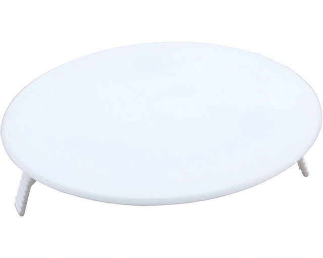 Attema witte zelfklemmende afdekplaat voor centraaldozen Ø 95 mm.