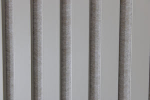 Akustikwandpaneel Beige/Taupe – 270 cm x 60 cm | Luxuriöses Design