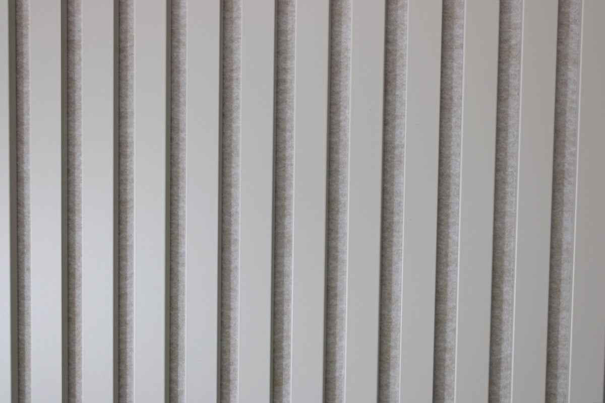 Akustikwandpaneel Beige/Taupe – 270 cm x 60 cm | Luxuriöses Design