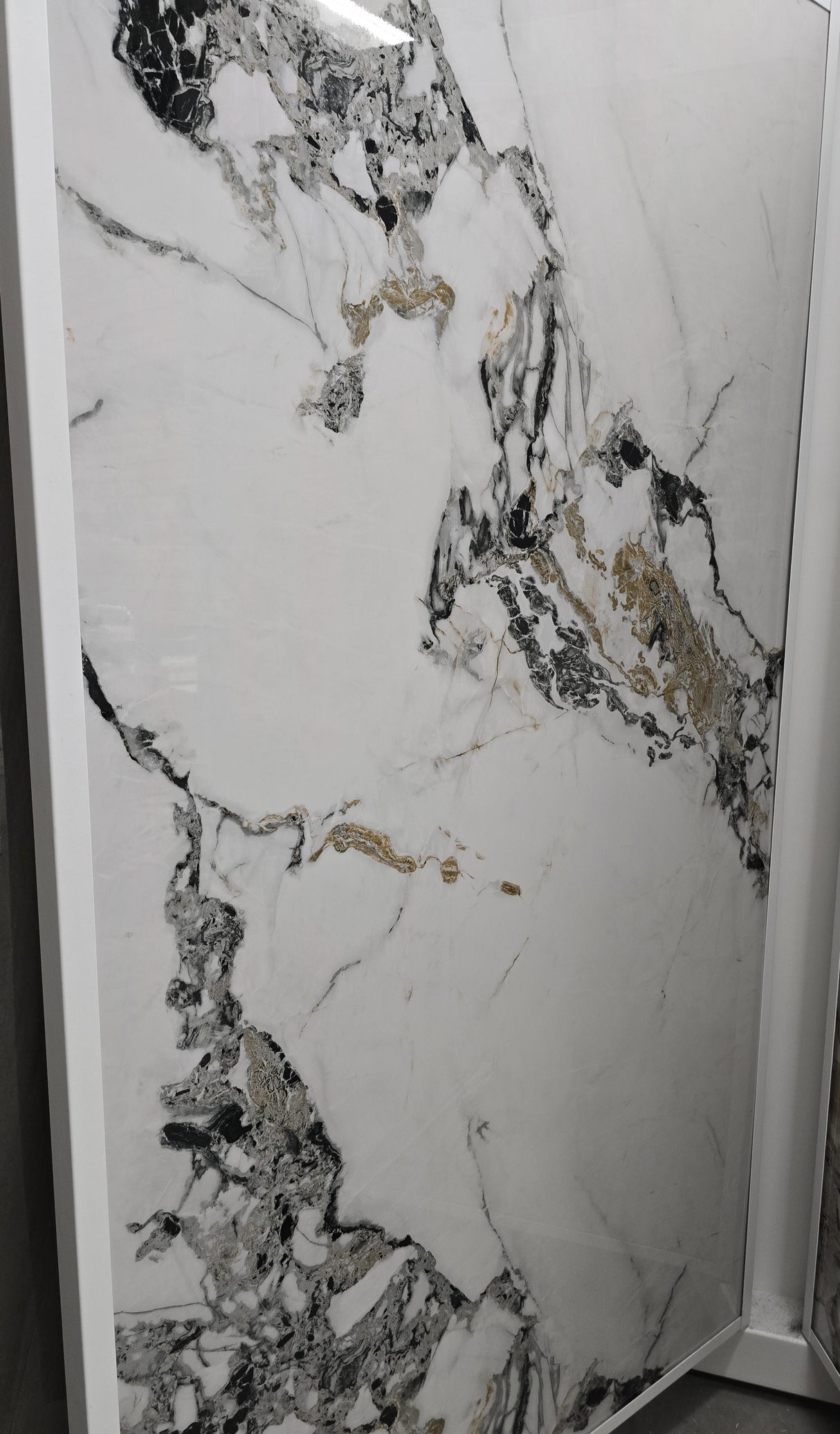 PVC panel - Marble look - Bologna - 2800x1220x3 mm - water resistant