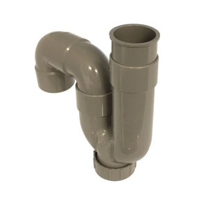 Buissifon Universeel 32 mm – ABS – Lijmverbinding – Grijs