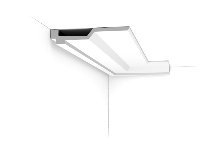 C354 - Plafond Sierlijst - L 200 x H 4 x B 21,5 cm - Purotouch
