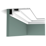 C396 STEPS - Plafond Sierlijst - L 200 x H 6,1 x B 18,5 cm