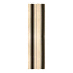 Akustik-Wandpaneel - Helle Eiche - Light Oak - 260 cm x 60 cm