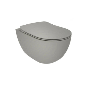 Creavit Rimoff Wandcloset – Koel Grijs – Randloos & Antibacterieel