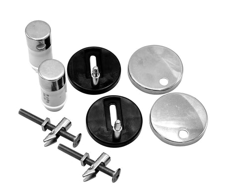 Creavit montageset van roestvrij staal (Inox) en Duroplast voor het stevig bevestigen van toiletzittingen.