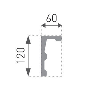 Vorhang LED-Koof - EK1 | 200x6x12cm