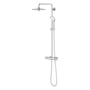 Grohe Euphoria - 260 Shower System – Thermostatic, Chrome, Hand Shower & Rain Shower